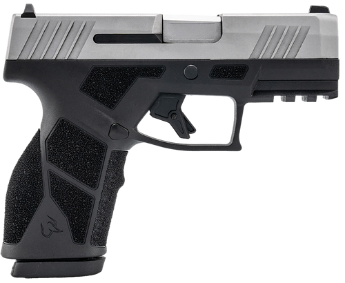 Taurus GX2 9mm, 3.38" Barrel, Silver and Black, Manual, White Dot, Drift Rear, 2x13rd - Grab A Gun