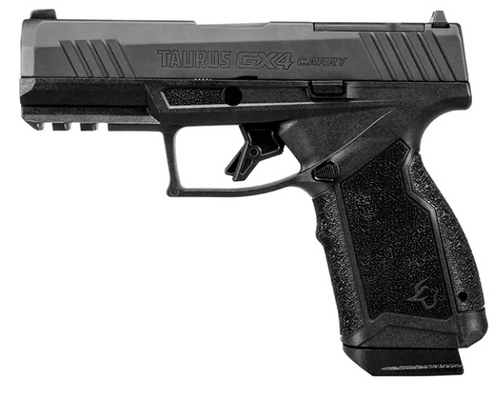 Taurus GX4 Carry 9mm, 3.7" Barrel, Black, Includes Grip Backstraps, 15rd - Grab A Gun