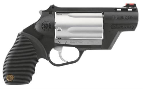 Taurus Judge Public Defender 45 Colt/410 Ga, 2.5" Barrel, Black, Rubber Grip, 5rd - Grab A Gun