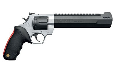 Taurus Raging Hunter 44 Mag, 8.375" Barrel, Stainless Frame, Blued Barrel/Cylinder, 6rd - Grab A Gun