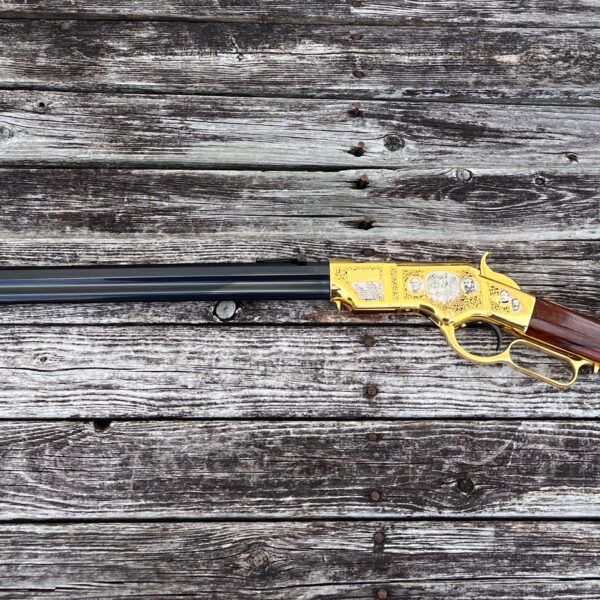 Taylor's & Co 1860 Henry Gettysburg Tribute 44-40 Limited Edition #44 of 500 Engraved