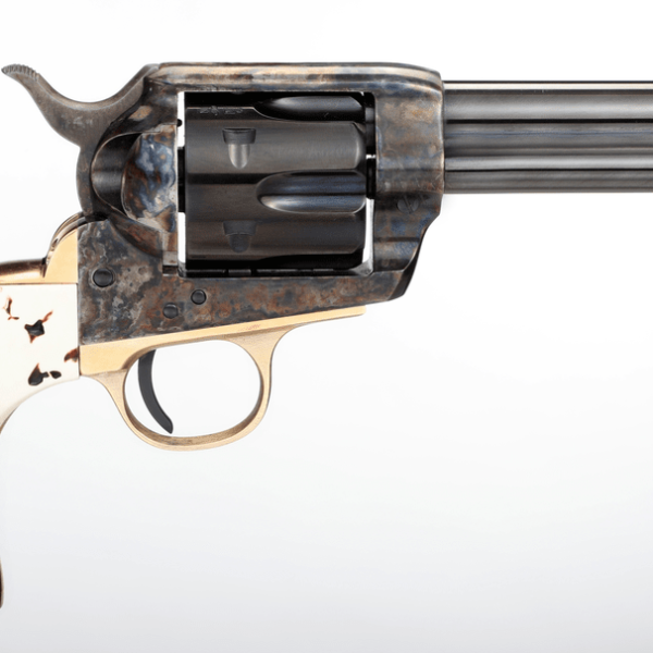 Taylors & Company 1873 Single Action Army 45 Colt 4.75" Barrel Stag Grips OG1409
