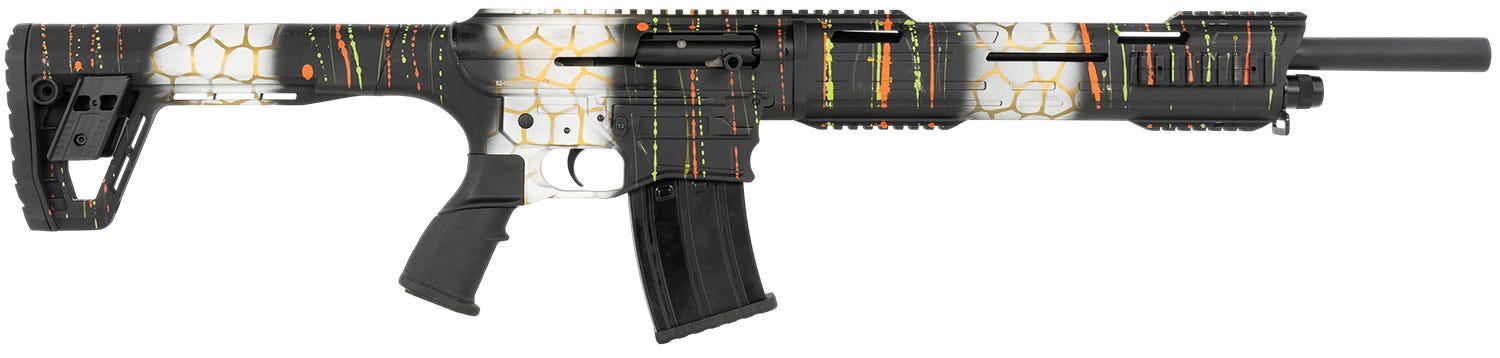 Tokarev TAR SP 12 Ga Semi Auto 18" Barrel AR-12 Splatter Camo 21000428
