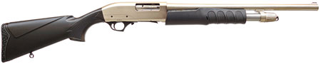TR Imports Silver Eagle XP Marine 12 Ga Pump Action 20" Barrel Silver Marincote XP1220M