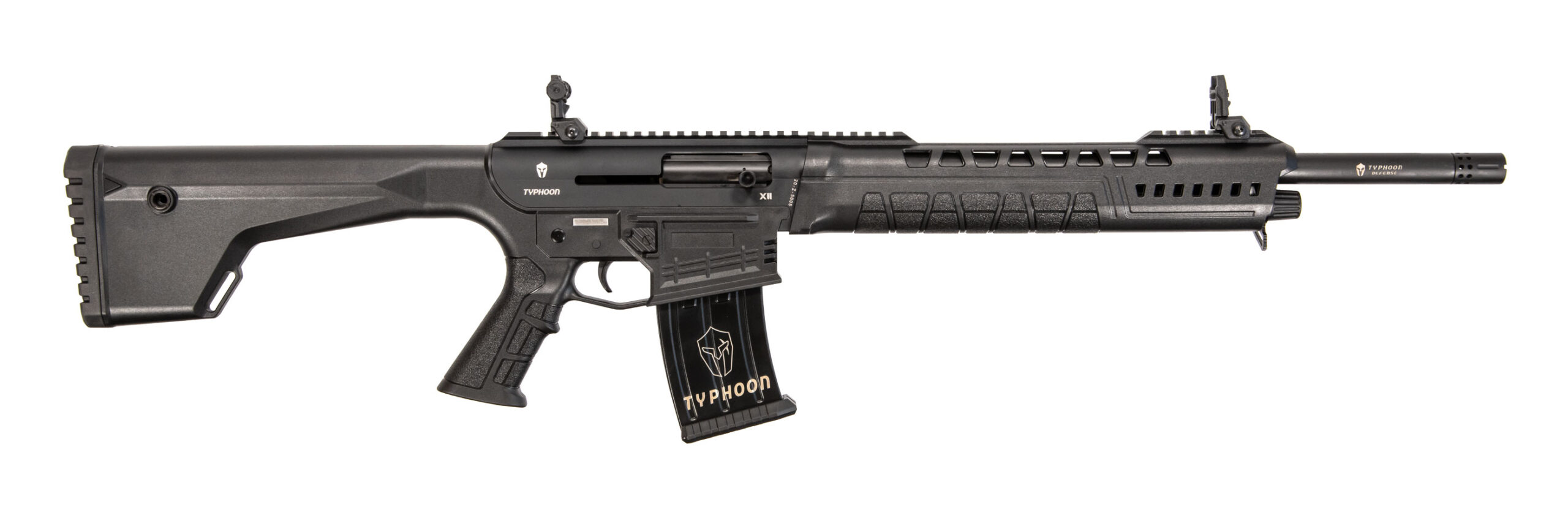 Typhoon XII X12 Shotgun Black 12 GA 18.5" Barrel 3" AR Style AR-12