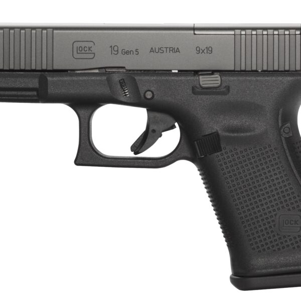 Unissued Glock 19 Gen 5 9mm Night Sights MOS Optics Ready NIB-GLK-19-5-MN