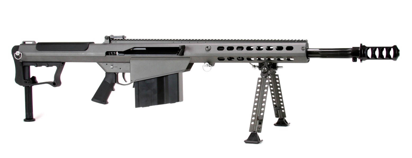 USED Barrett Firearms Grey M107A1 50 BMG 20" Barrel 10+1 M107 107 14552