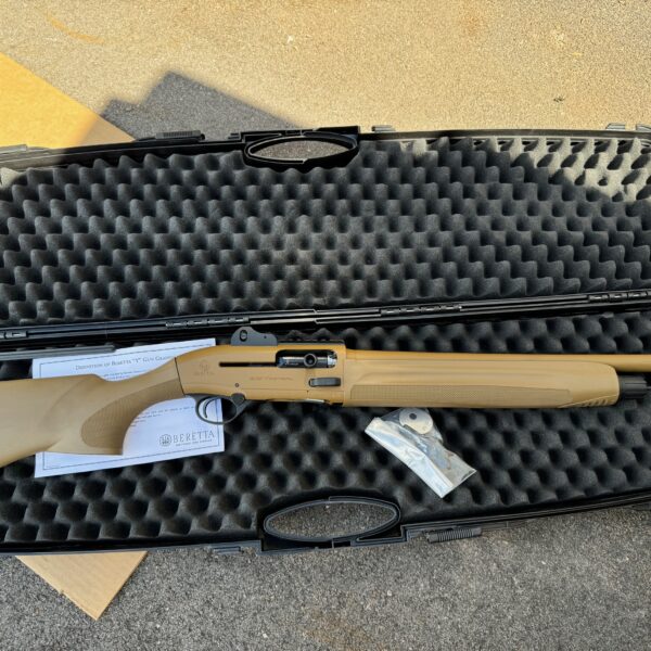 Used Beretta 1301 Tactical FDE 12 GA 18.5" 5+1 J131T18F