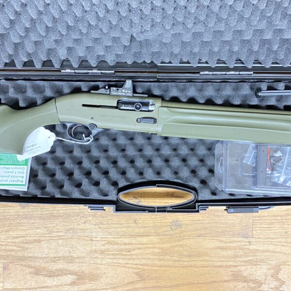 Used Beretta 1301 TACTICAL OD Green 12 GA 18.5" 3" w/ Trijicon RMR