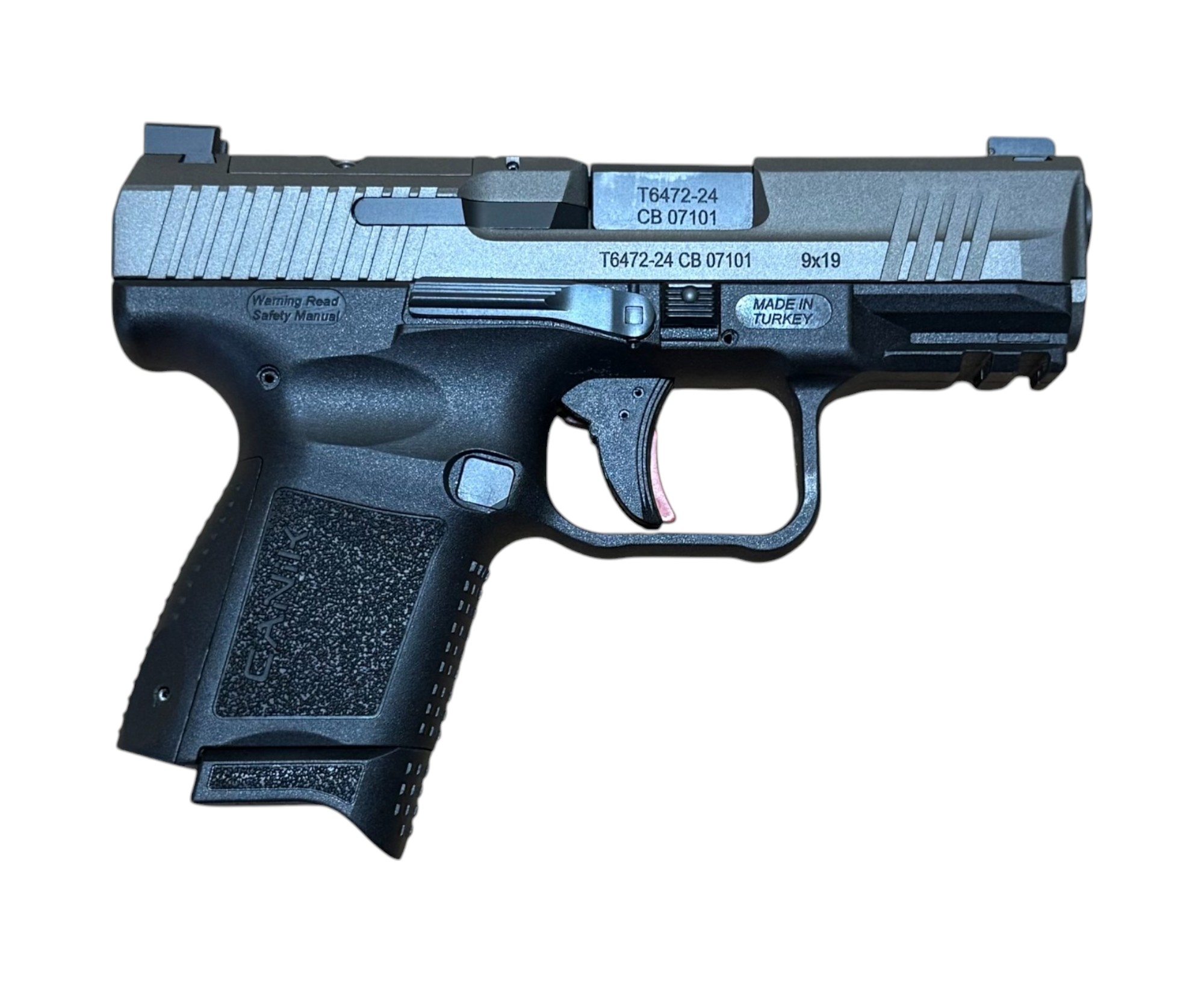 Used Canik TP9 Elite SC 9mm Tungsten Grey 15 Round Capacity HG5610T-N