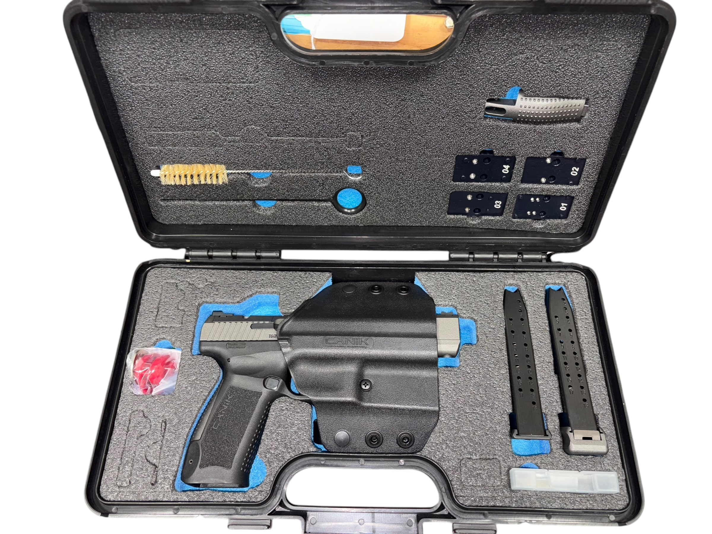 Used Canik TP9SFX 9mm – Optics Ready, Vortex Plate Included, 2 Mags, Full Competition Kit