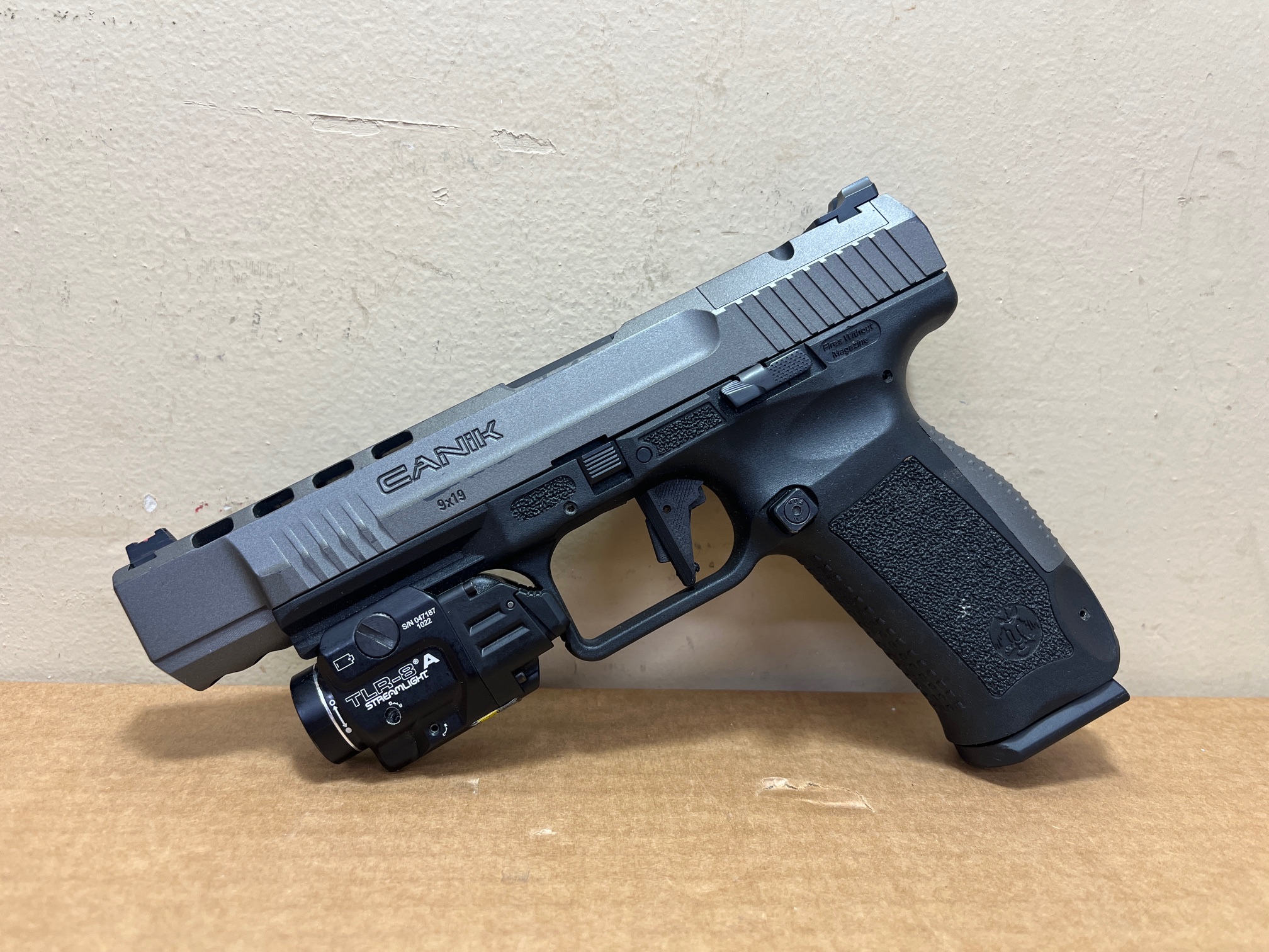 Used Canik TP9SFX 9mm with Streamlight TLR-8A TP9 SFX HG3774G-N