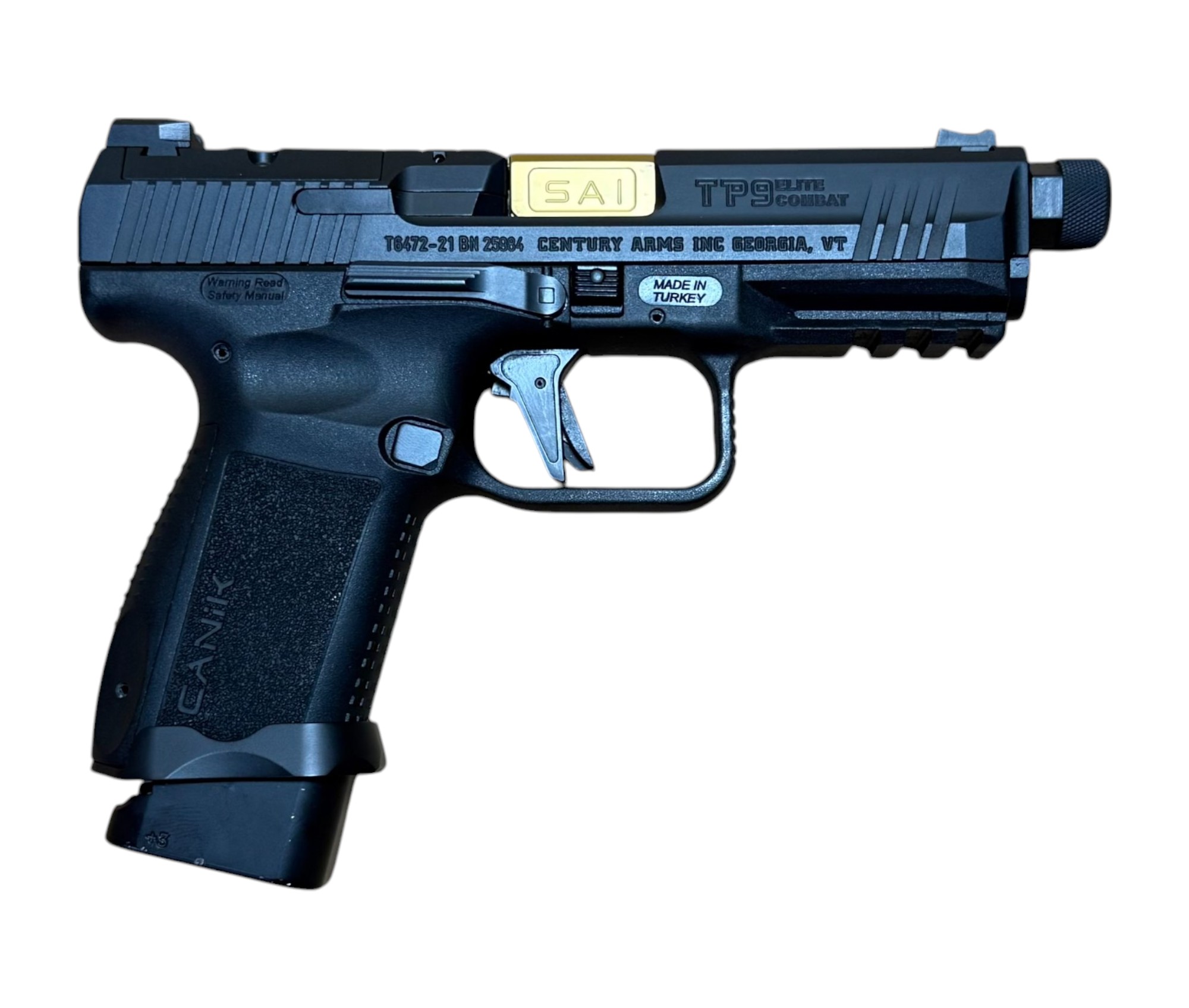 Used Century Arms Canik TP9 Elite 9mm Combat Executive HG4950-N