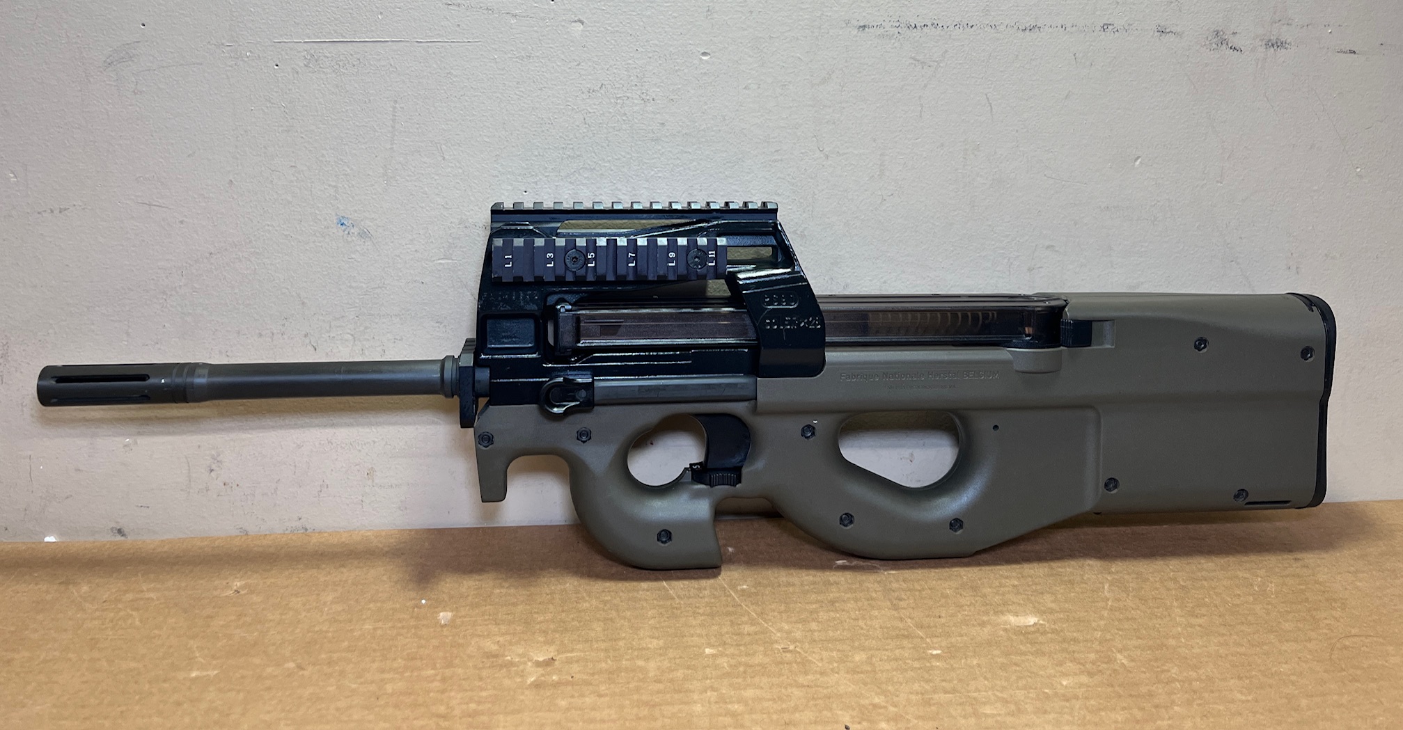 Used FN PS90 5.7x28mm Bullpup Carbine OD Green – Gen 2 with 50-Round Mag