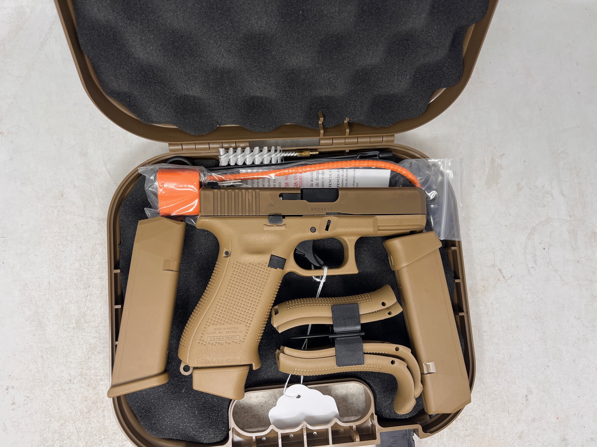Used Glock 19X 9mm FDE Night Sights 3 Mags PX1950703