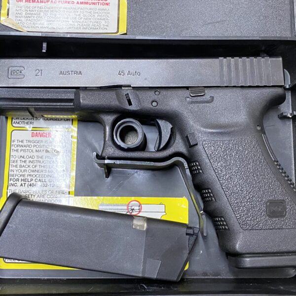 Used Glock 21 Gen 3 45 Auto 13 rd 2 Mags