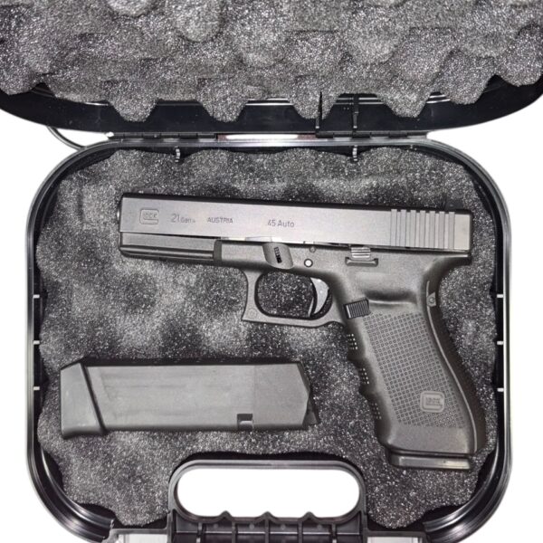 Used Glock 21 Gen 4 .45 ACP Night Sights – Full-Size Power, 13+1 Capacity, Built for Reliability