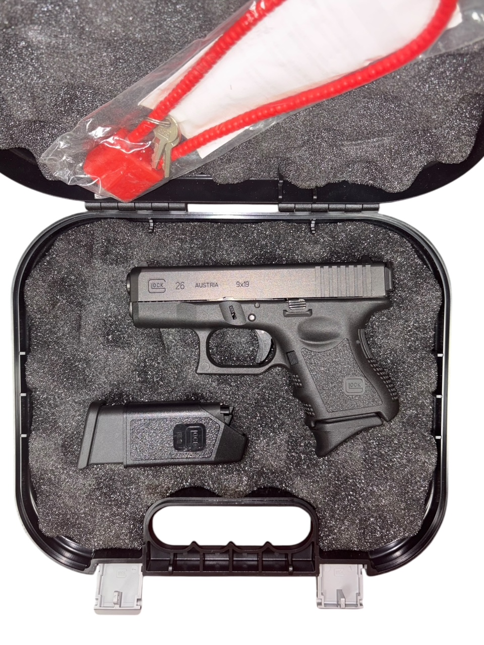 Used Glock 26 Gen 3 – 9mm Subcompact, 10+1, Factory Case, Ideal for Concealed Carry