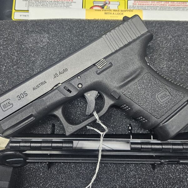 Used Glock 30S 45 ACP Gen 3 With Two Mags 10 Round Capacity
