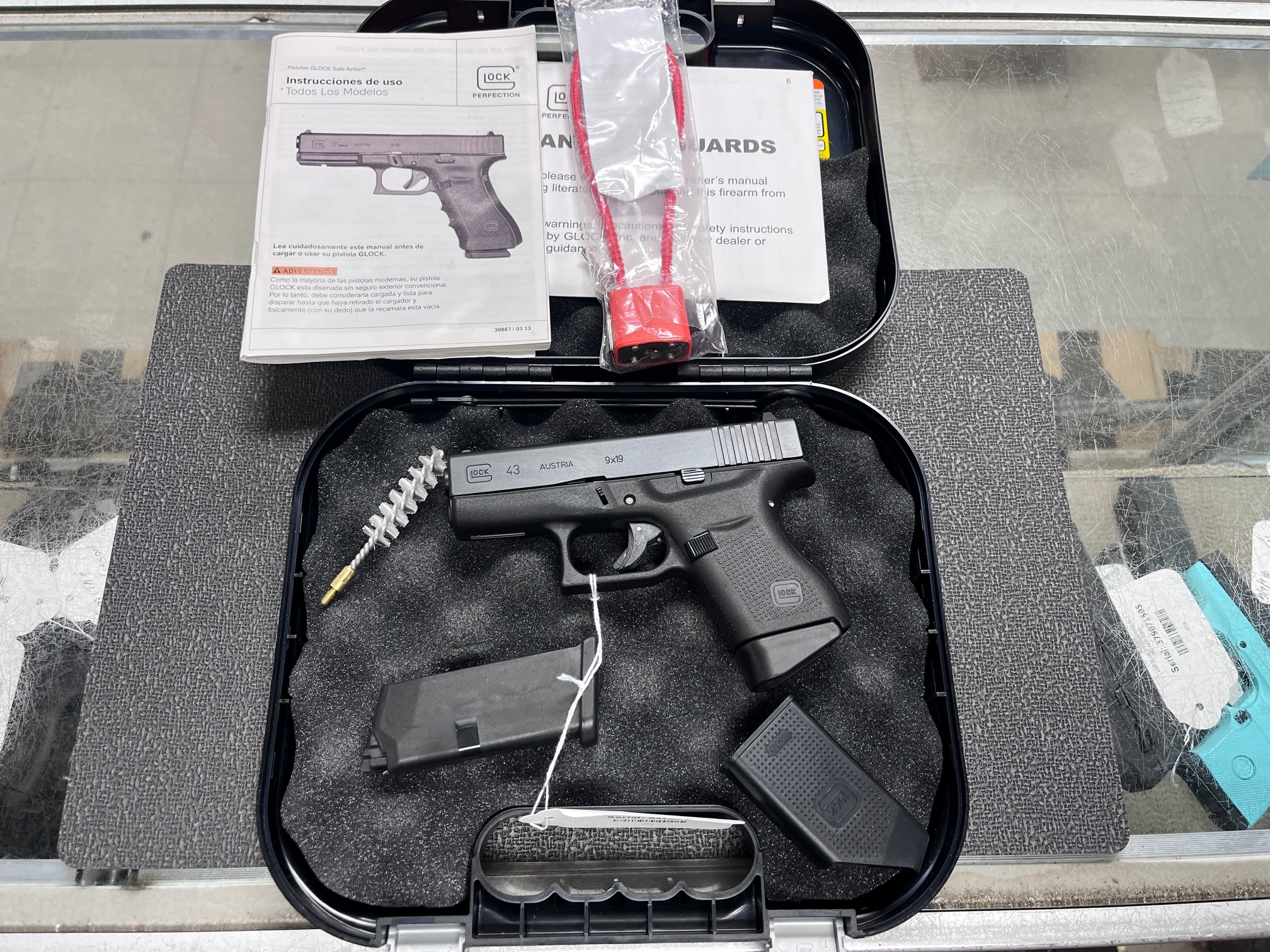 Used Glock 43 9mm w/ two mags