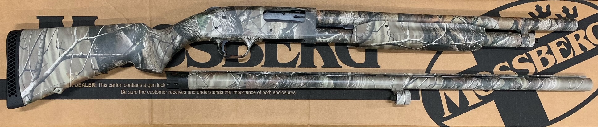 Used Mossberg 500 Combo 12 GA 18" & 28" Barrel 54169 CAMO