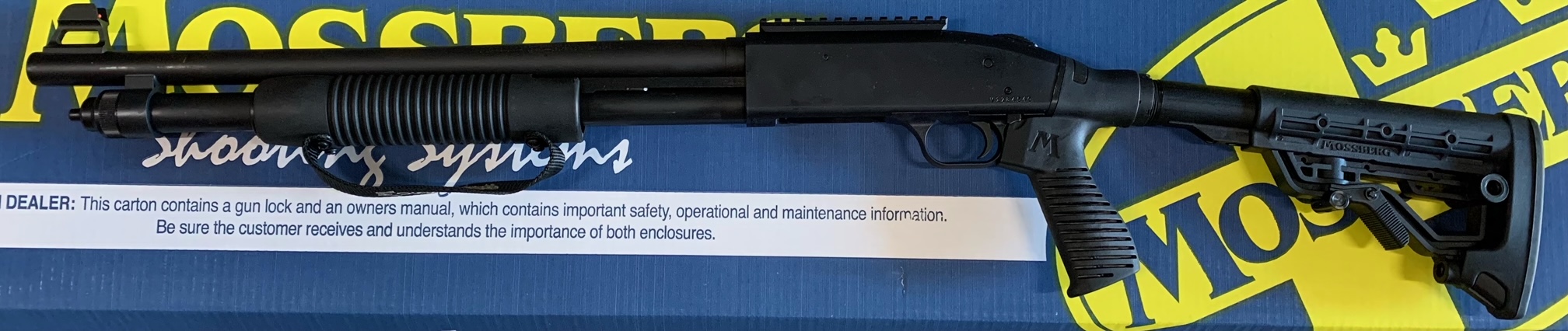 Used Mossberg 590 SPX 12 Ga Pump Action 18" Barrel Ghost Ring Sights 50696-MP