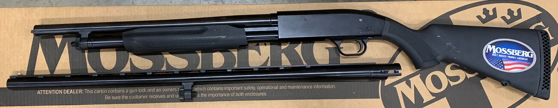Used Mossberg Firearms 500 Combo 12 GA 18" & 28" Barrel 54169 BLK