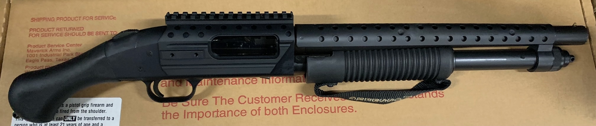 USED Mossberg Firearms 590 Shockwave SPX 12 Ga 5 Round Capacity 50648
