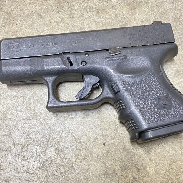 Used Police trade-in Glock 27 Gen 3 40 S&W Night Sights One Mag
