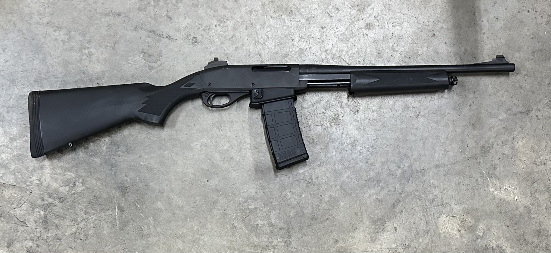 Used Remington 7615 Police 556 Nato Pump Action 16" Barrel 1- 30 Round PMAG