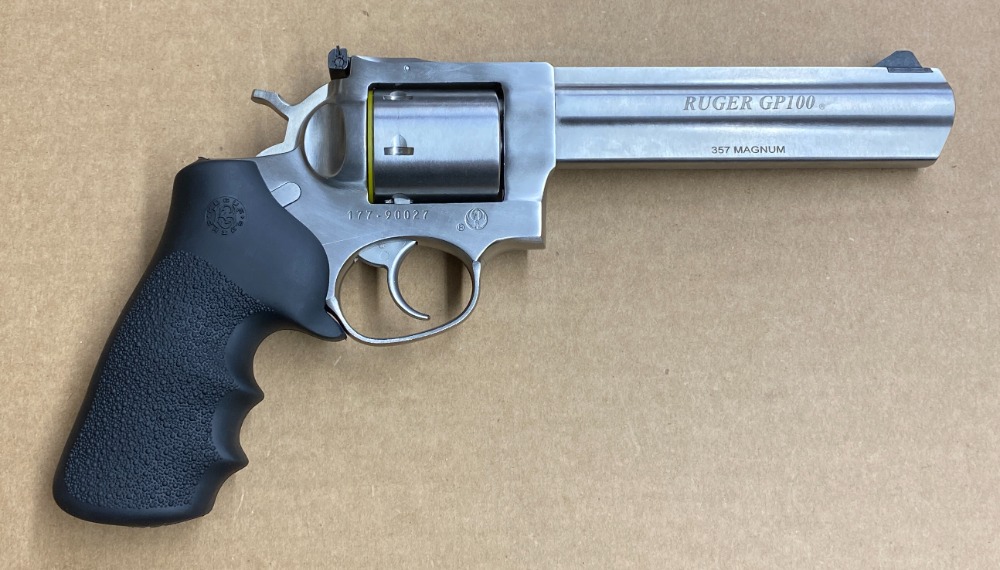 Used Ruger GP100 357 Mag Stainless Steel 6" Barrel 1759