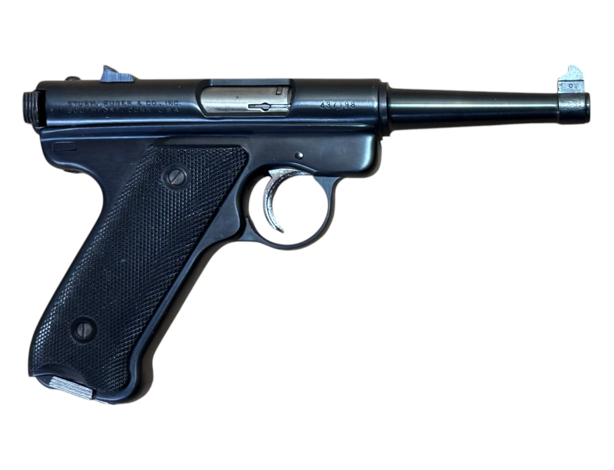Used Ruger Standard Mark I 22 LR Blued 4" Barrel Circa 1967