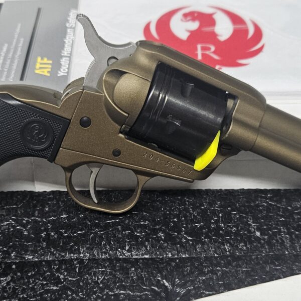 Used Ruger Wrangler Burnt Bronze 22 LR Single Action Revolver 4.62" Barrel 2004