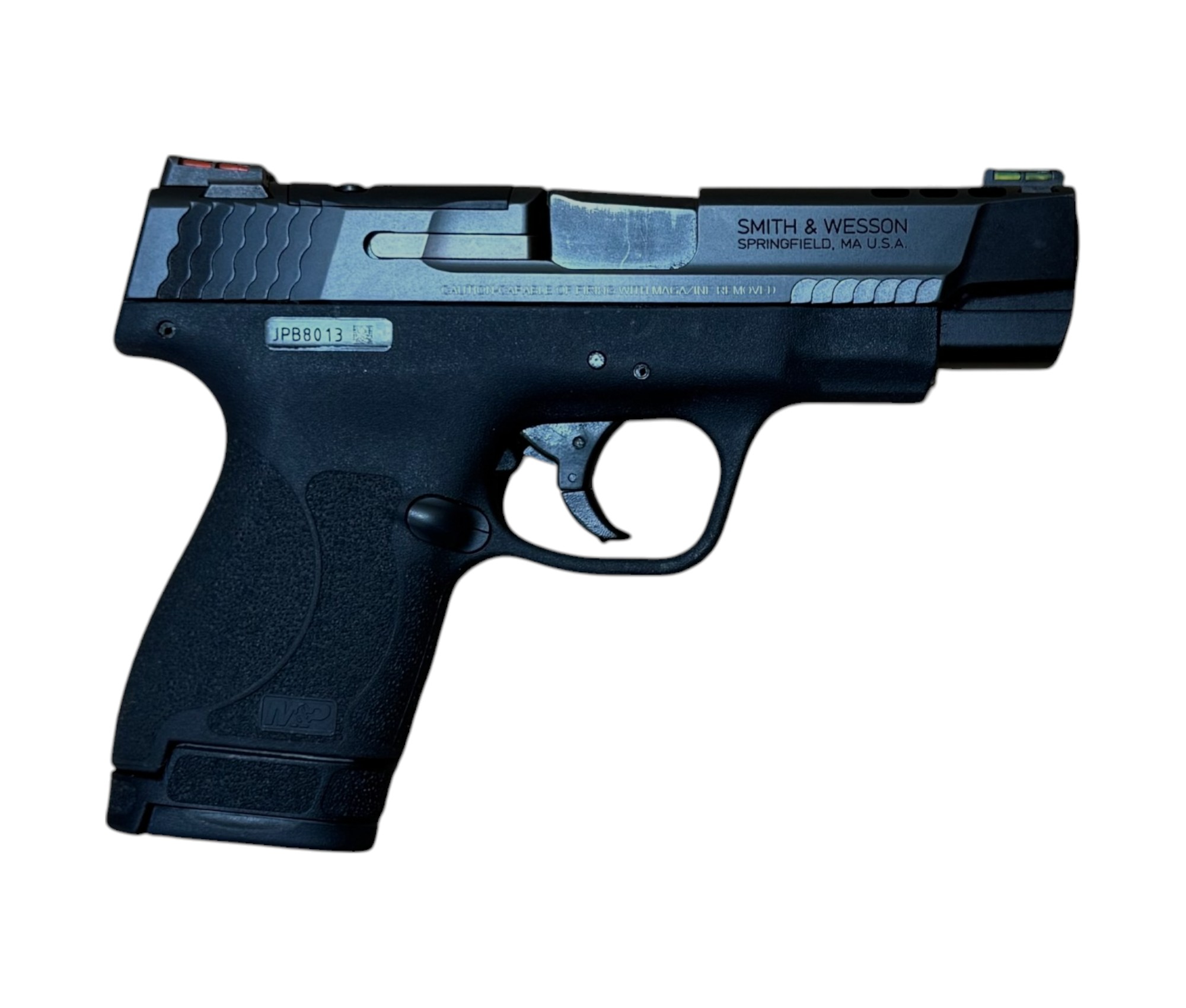 Used Smith & Wesson M&P9 Shield M2.0 9mm PC Performance Canter 4" Ported Barrel 11788