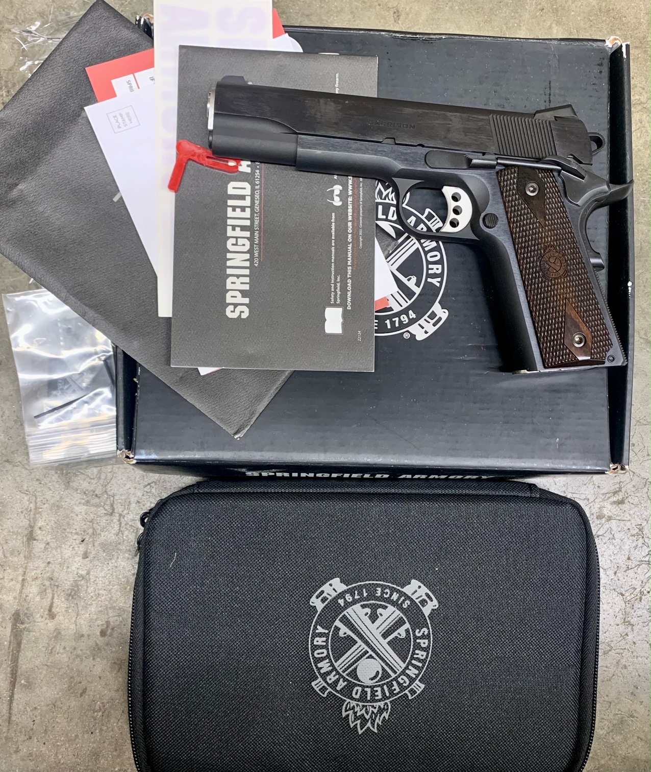 Used Springfield Armory 1911 Garrison 9mm Blued 5" Barrel PX9419