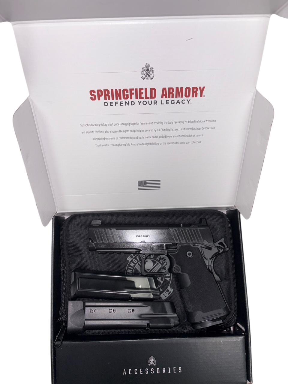 Used Springfield Armory Prodigy 4.25" 9mm DS 1911 Pistol - Optics Ready
