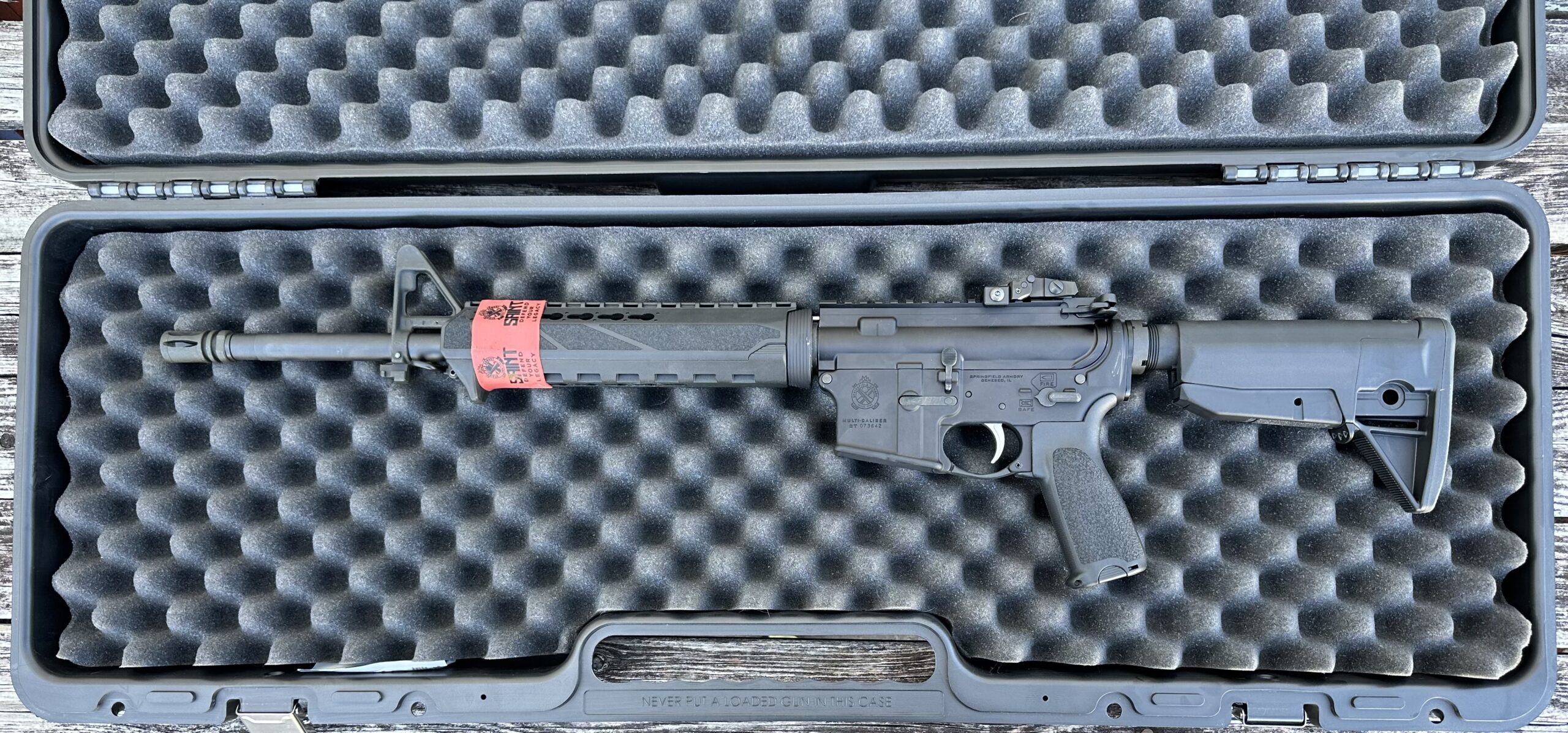 Used Springfield Armory Saint AR-15 556 Nato 16" Barrel ST916556B