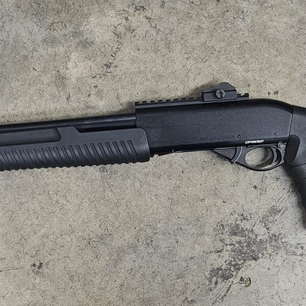 Used USSG SAR PASP (Pump Action Special Purpose) Shotgun 12 Gauge 18.5" Barrel 3" Chamber 5 Rounds Black Synthetic Stocks 160447