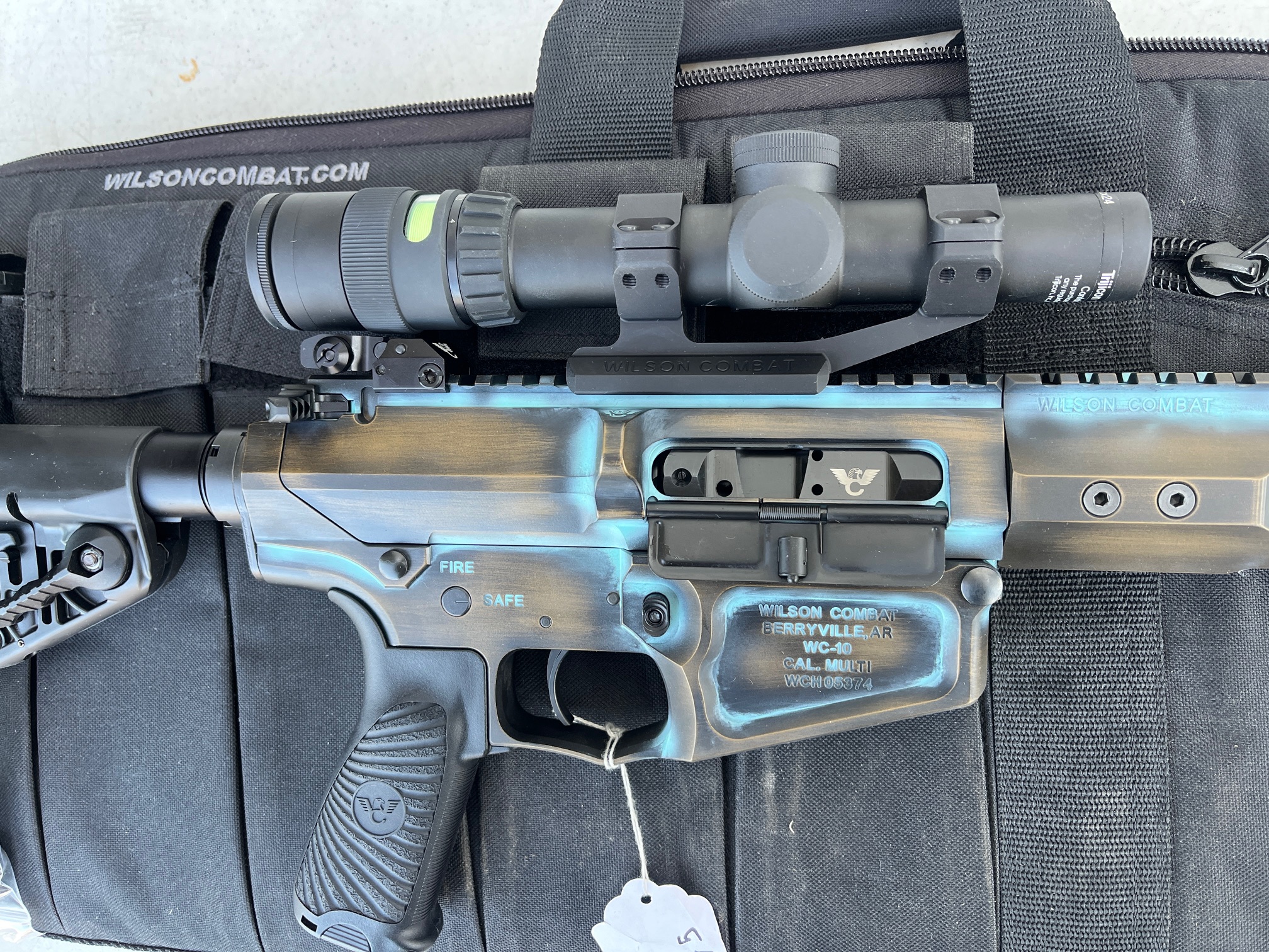 WILSON COMBAT TACTICAL HUNTER 308 18" BARREL BURNT BRONZE