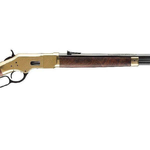 Winchester 1866 Deluxe Octagon Lever Action Rifle .45 Colt 14 Rounds 24" Octagon Barrel Walnut Stock Brass Receiver Blued Finish