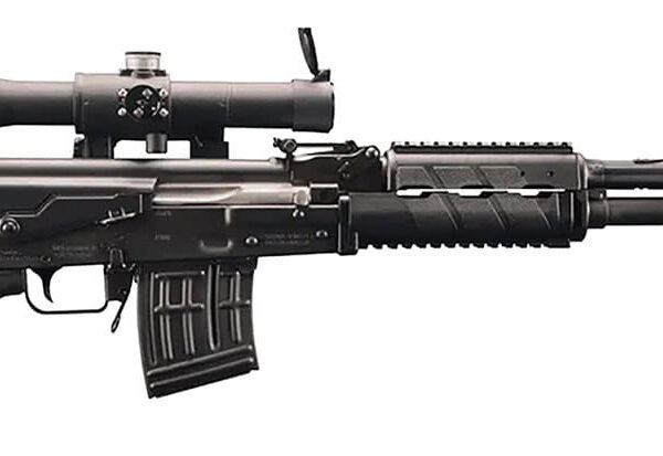 Zastava Arms Usa SR91762 M91 w/Optic 7.62x54mmR 10+1 24" Black Nitride Threaded Barrel, Black Anodized Picatinny Rail Steel Receiver, Black...