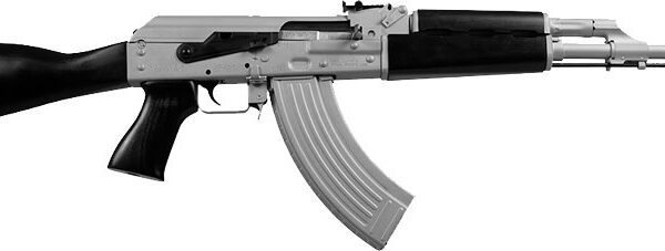 ZASTAVA ZPAPM70 RIFLE 7.62X39 - SILVER CERAKOTE 30RD BLK STOCK